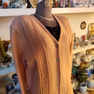 Vintage 90s Karen Scott wool cardigan